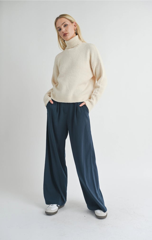 ❤️AMERI❤️DENIM LAYERED TAPERED PANTS Bottoms | Laurel & Jack